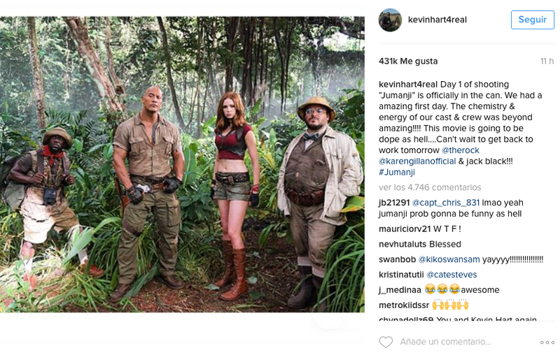 Illustration for article titled El remake de Jumanji parece la parodia perfecta de una película de exploradores
